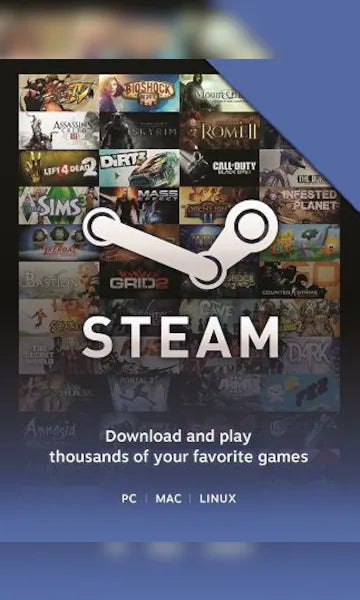 Steam Gift Card $33 Global Activation Code