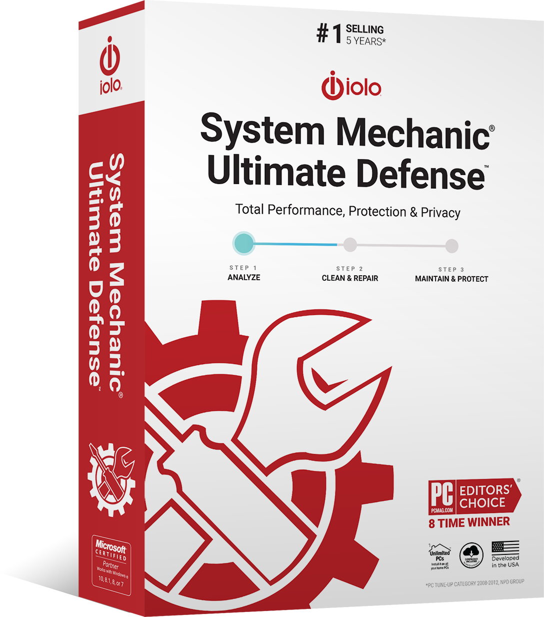 iolo System Mechanic Ultimate Defense 2023 Key (1 Year / 5 PCs)