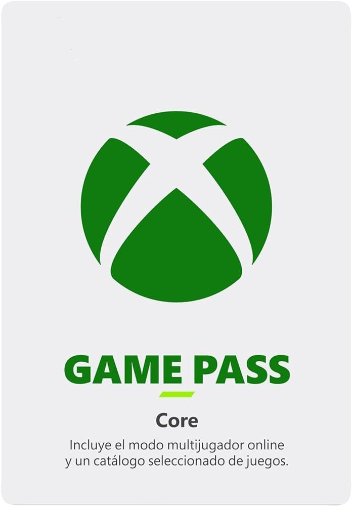 XBOX Game Pass Core 12 Months Subscription Card BR